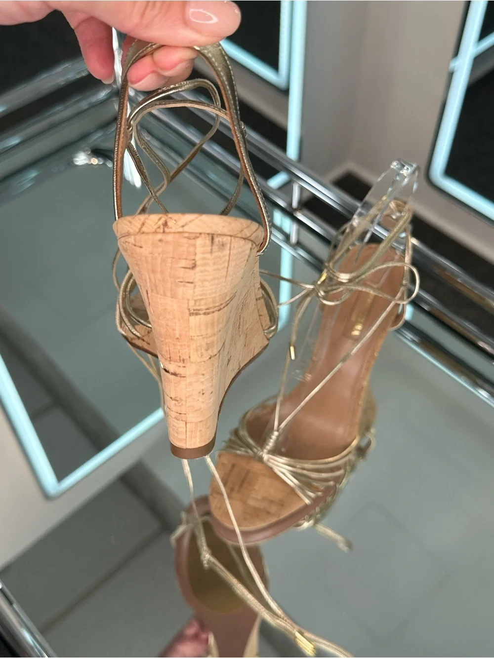 Aquazzura Whisper 85 Wedge